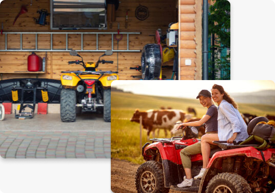 Affordable ATV storage near me in a well-maintained, secure facility