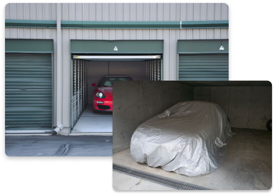 Outdoor storage for car near me in a secure lot for long-term automobile storage