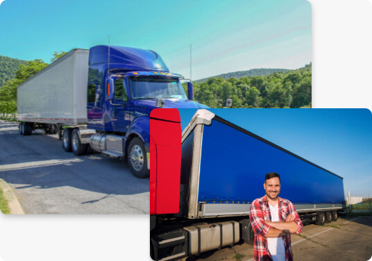 Spacious lot for tractor trailer storage near me with easy access