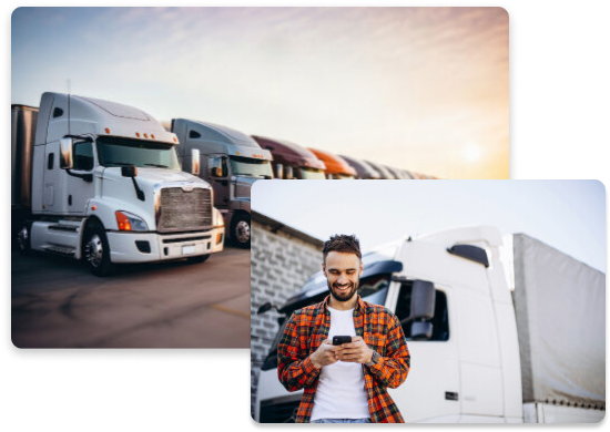 Affordable commercial truck parking near me, featuring discount rates for monthly rentals
