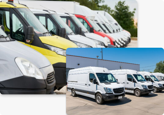 Van parking area with 24-hour security, ideal for long-term storage and convenience